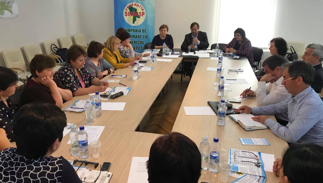 Campania ,,Salariații spun DA sindicatului” în Asociația Sindicală Ialoveni