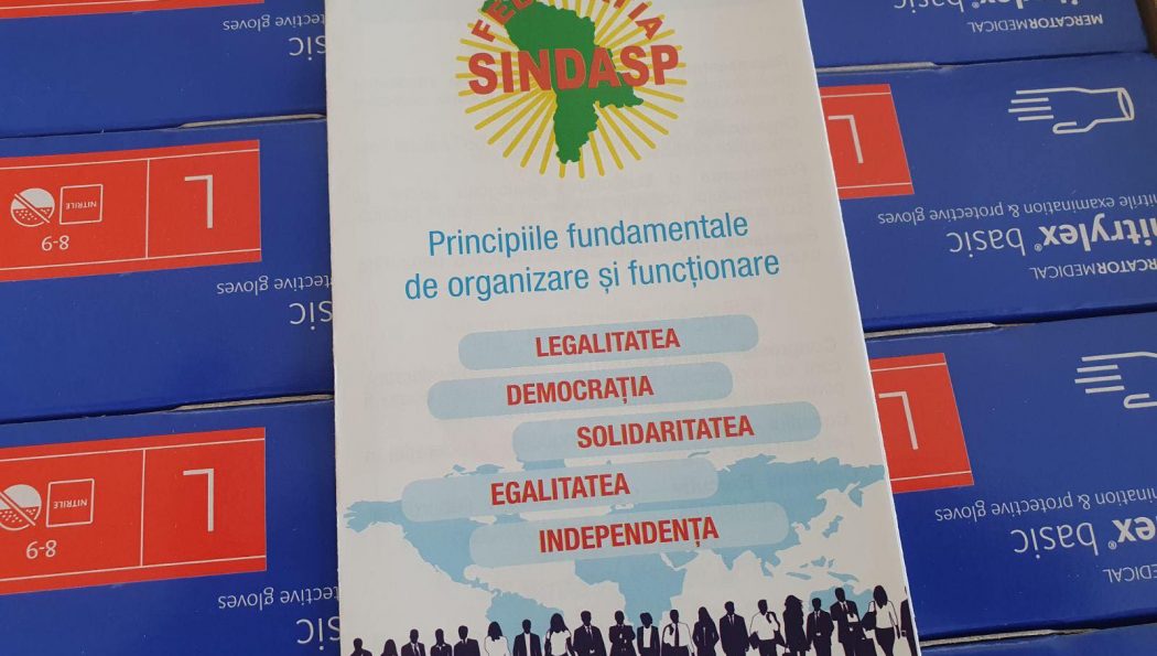 Ultimă oră! Campania de susținere a membrilor săi de sindicat în lupta cu Covid-19, desfășurată de Federația Sindicatelor Angajaților din Serviciile Publice (SINDASP) continuă