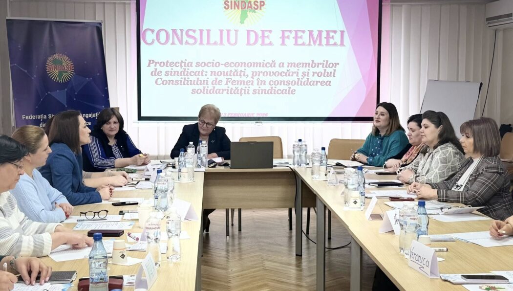 Consiliul de Femei a Federației SINDASP întrunite pentru trasarea reușitelor și stabilirea noilor obiective pentru anul 2026
