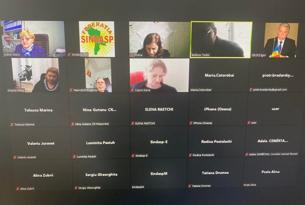 Un seminar de informare pentru președinții asociațiilor sindicale din cadrul Federației SINDASP