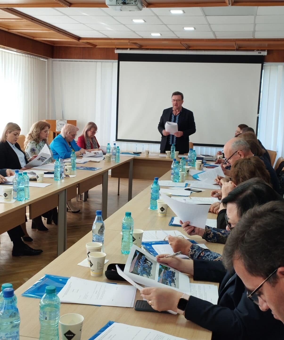 Membrii Consiliului Federației SINDASP s-au întrunit în ședință