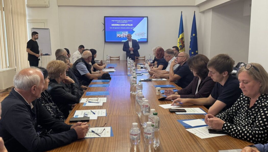 Seminar de instruire pentru activul sindical a OSP a Angajaților Instituției Publice Direcția Generală pentru Administrare a Clădirilor Guvernului Republicii Moldova