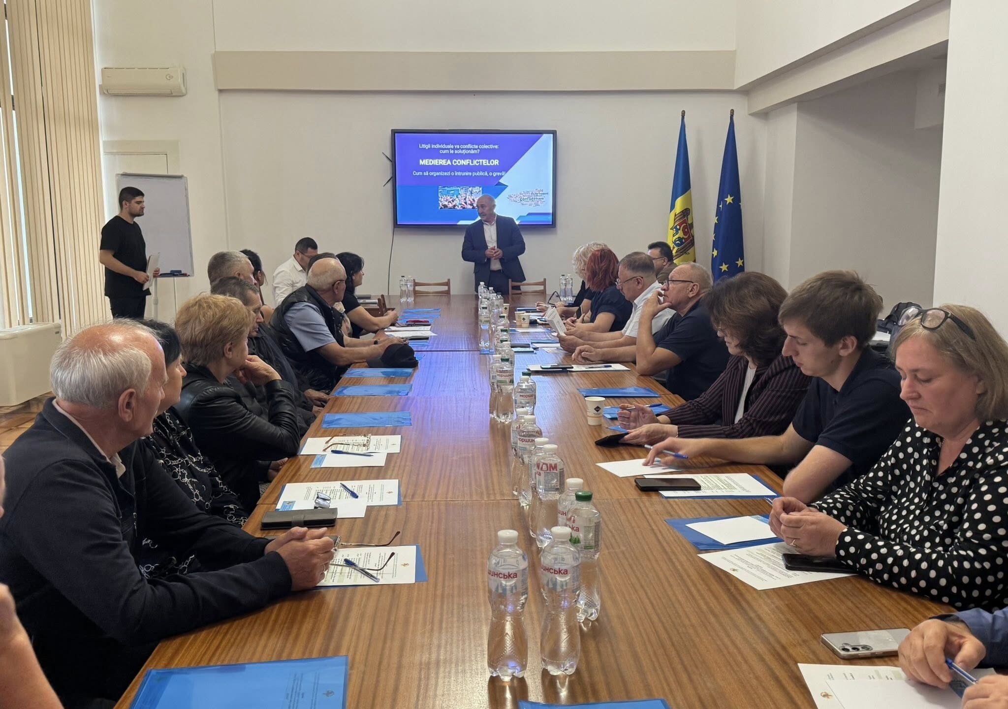 Seminar de instruire pentru activul sindical a OSP a Angajaților Instituției Publice Direcția Generală pentru Administrare a Clădirilor Guvernului Republicii Moldova