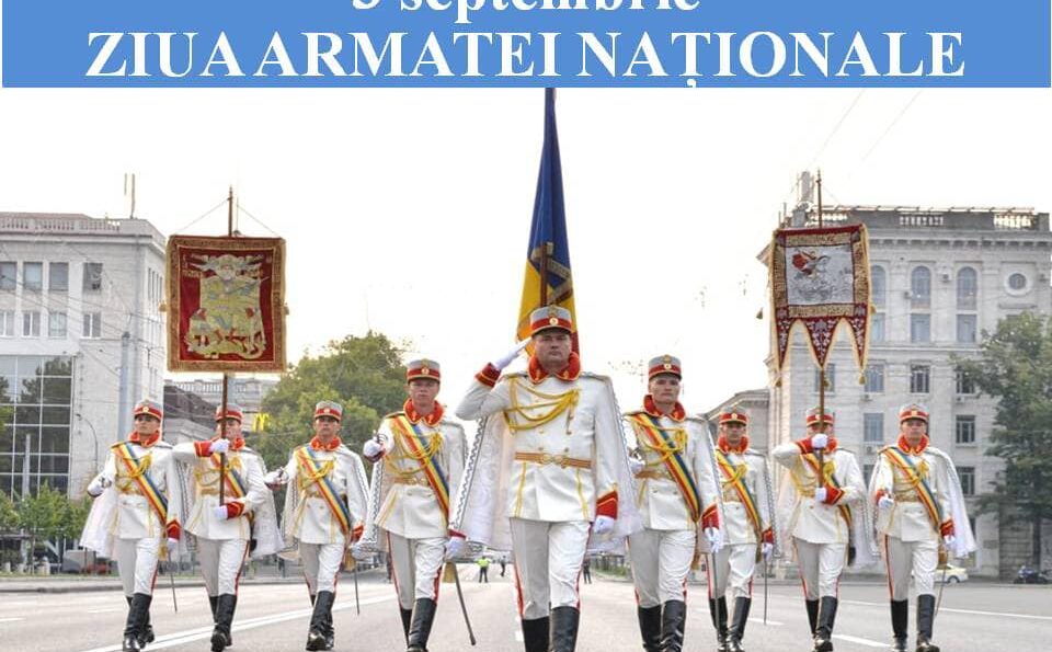 Mesaj de felicitare cu prilejul zilei profesionale “Ziua Armatei Naționale”