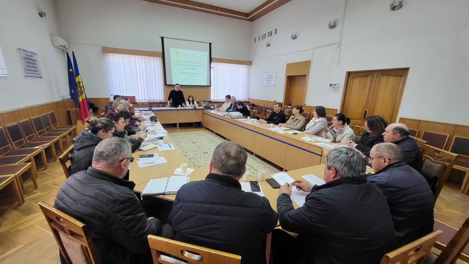Liderii și membrii de sindicat din raionul Telenești instruiți în domeniul negocierilor colective