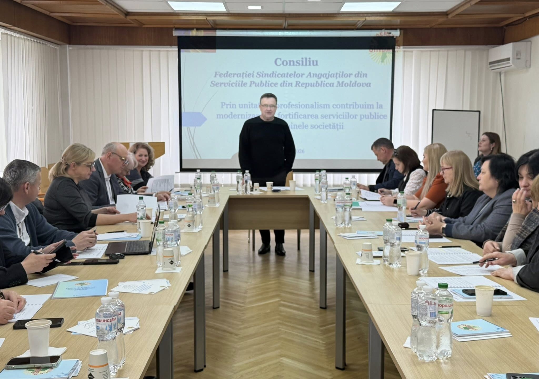 Membrii Consiliului Federației SINDASP s-au întrunit în ședință