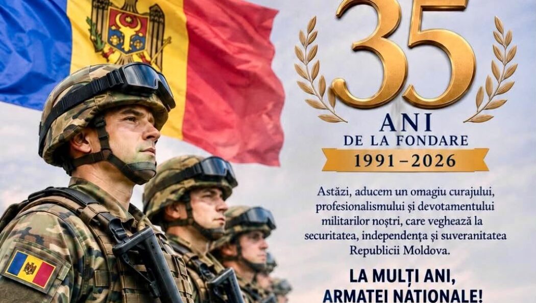 Mesaj de felicitare cu prilejul zilei profesionale “Ziua Armatei Naționale”