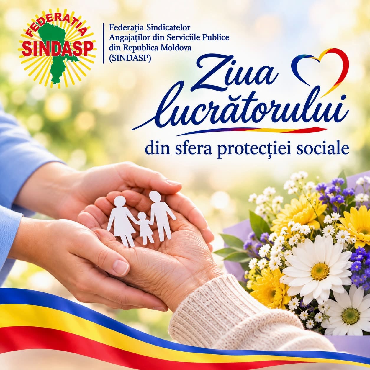 Mesaj de felicitare cu ocazia Zilei lucrătorului din sfera protecției sociale